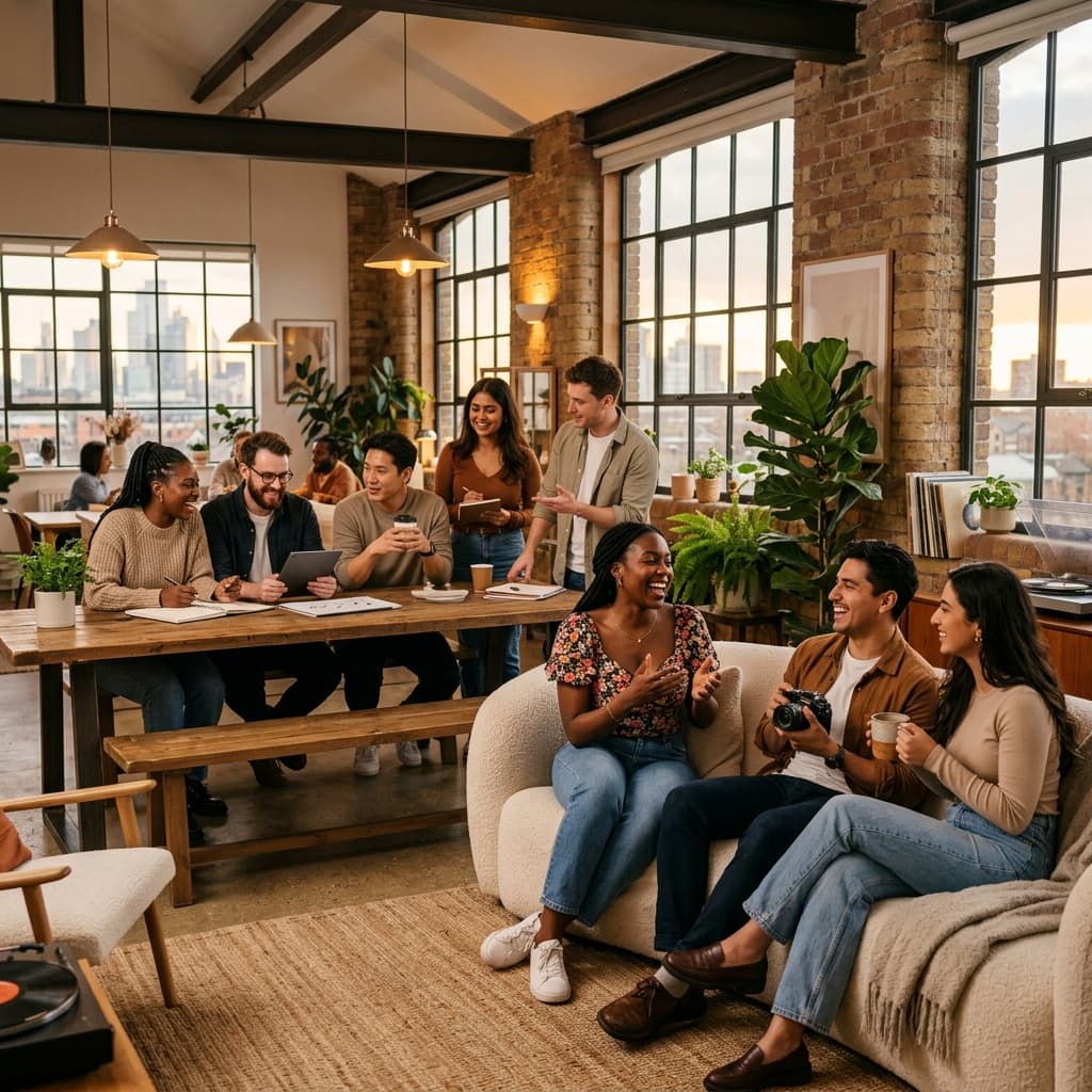 Companionship and collaboration in modern spaces
