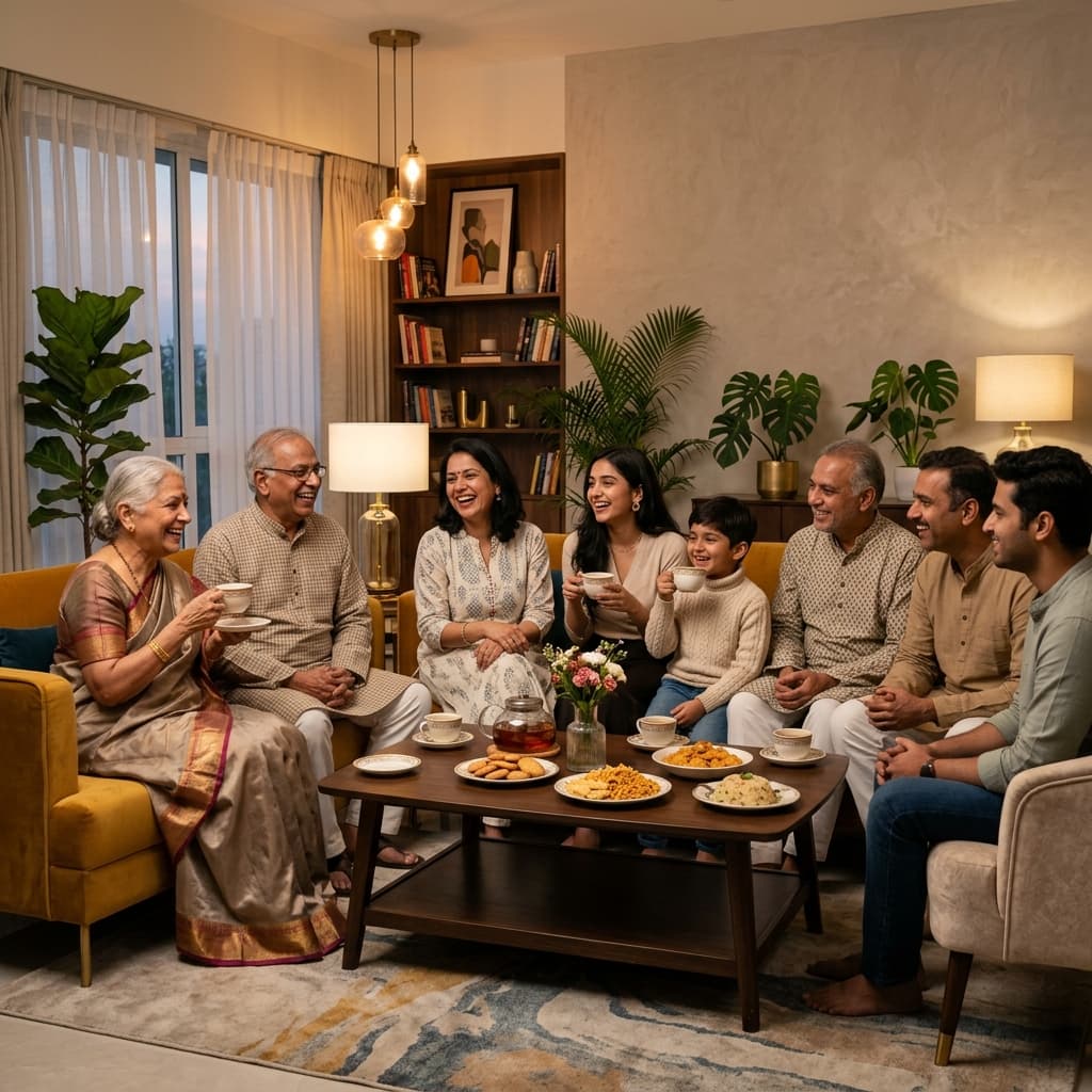 Socializing in Indian culture across generations